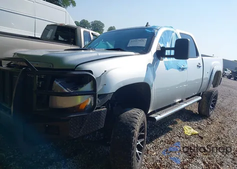 2013 GMC Sierra 2500Hd Slt from USA, damaged, VIN 1GT121E8XDF104274
